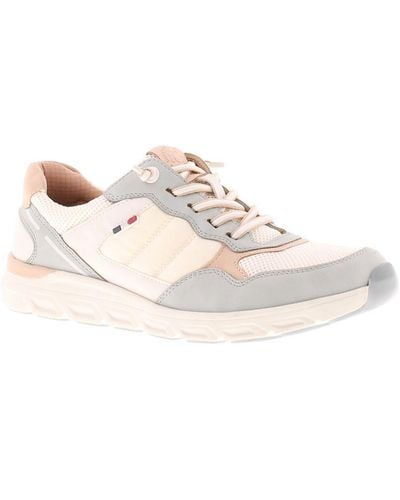 Relife Trainers Resume Lace Up White
