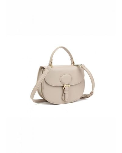 Where's That From 'Chateau' Cross Body Top Handle Bag - White