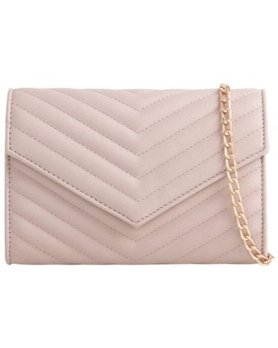 Where's That From 'Odessa' Embroidered Clutch - Pink