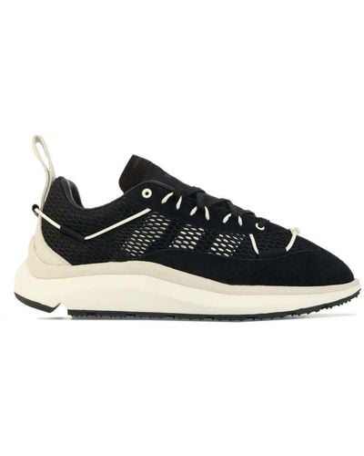 Y-3 Shiku Run Sneakers Voor , Zwart-wit