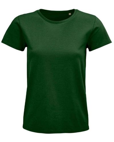 Sol's Ladies Pioneer Organic T-Shirt (Bottle) Cotton - Green