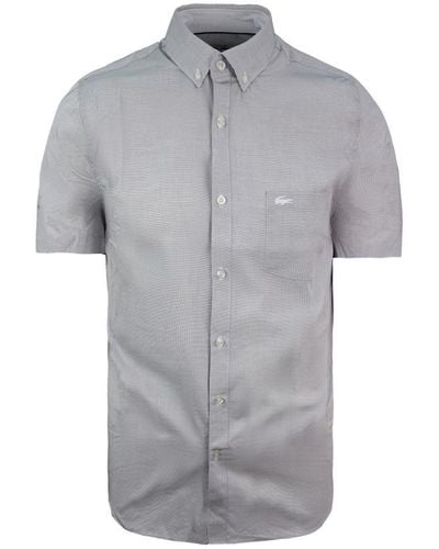 Lacoste Regular Fit Shirt Cotton - Grey