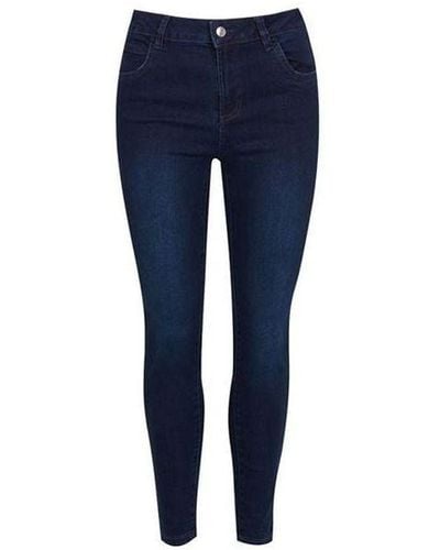 Firetrap Skinny Jeans In Indigo Voor - Blauw