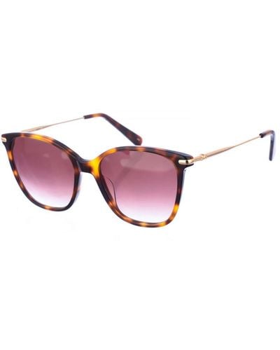 Longchamp Lo660S Butterfly Shaped Acetate Sunglasses - Pink
