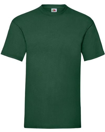 Fruit Of The Loom Valueweight Short Sleeve T-Shirt (Bottle) - Green