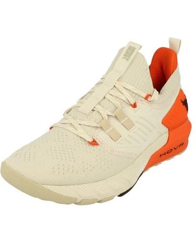 Under Armour Project Rock 3 Trainers - White
