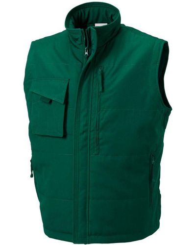 Russell Workwear Gilet Jacket - Green