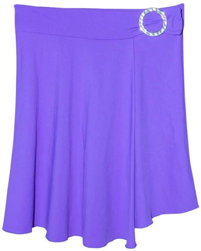 Moontide Swimwear Ring Skirt - Purple