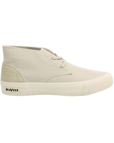 Seavees Maslon Desert Shoes Canvas (Archived) - Natural