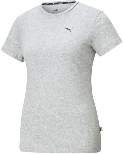 PUMA Essentials Small Logo T-Shirt - Grey