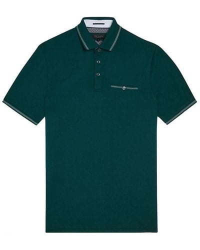 Ted Baker Tortila Polo Shirt - Green