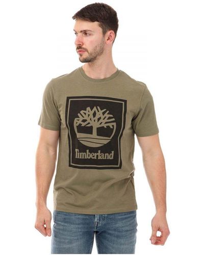 Timberland Front Logo T-Shirt - Green