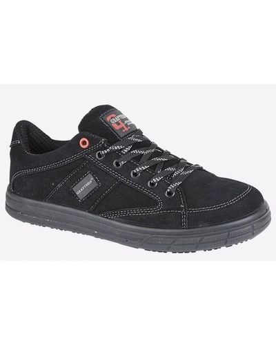 Grafters Matinez Safety Trainers - Black