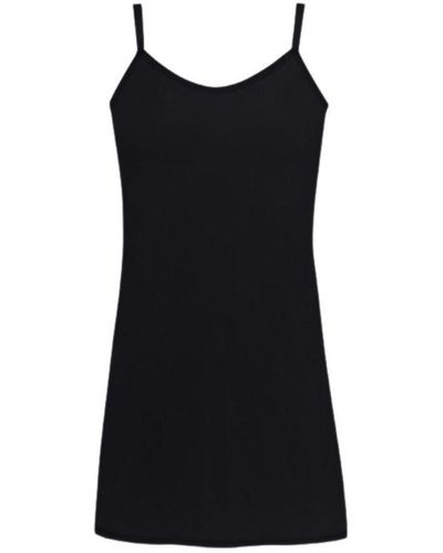 Simone Perele 251944 Neon Slip Dress - Black