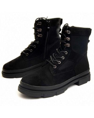 Montevita Boot Bootrey In Black - Zwart