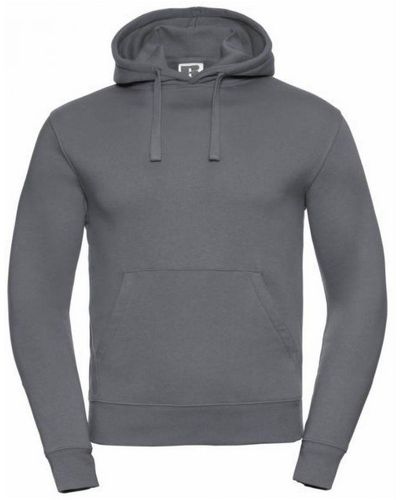 Russell Authentic Hooded Sweatshirt / Hoodie (Convoy) - Grey