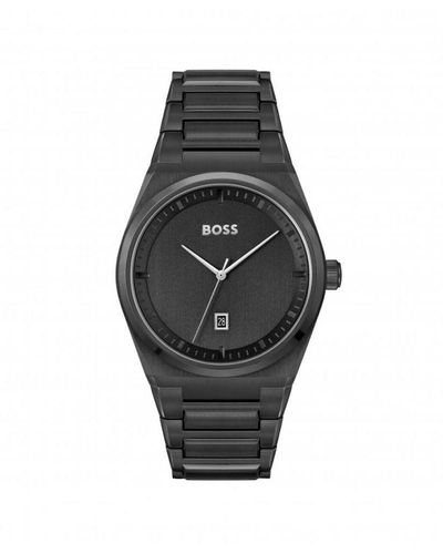 BOSS Steer Ip Bracelet Watch - Grey