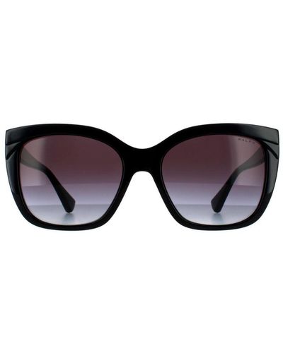 Ralph Lauren By Butterfly Shiny Gradient Sunglasses - Brown