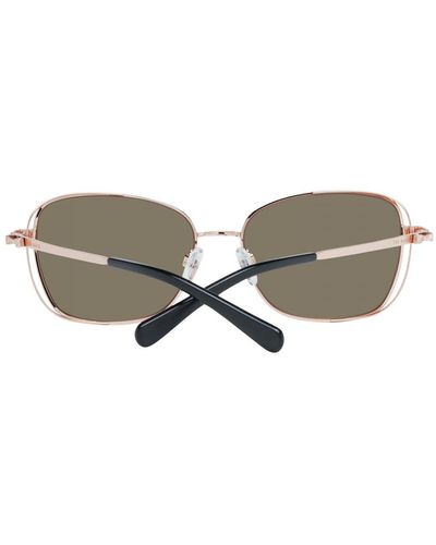 Ted Baker Butterfly Rose Bronze Mirrored Sunglasses Metal - Grey
