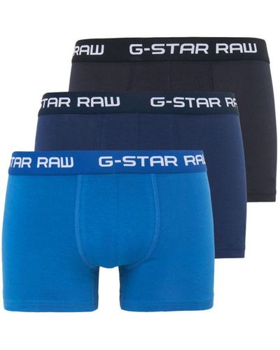 G-Star RAW Boxershorts In Een 3-pack - Blauw