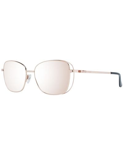 Ted Baker Butterfly Rose Bronze Mirrored Sunglasses Metal - Natural
