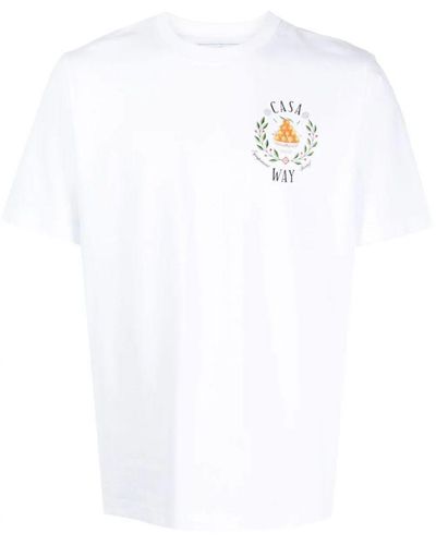 Casablancabrand Casa Way Bowl Of Oranges T-Shirt - White