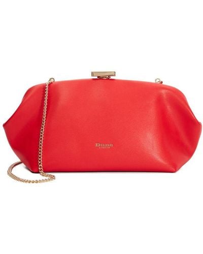 Dune Accessories Expect - Clasp Clutch Bag - Red