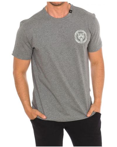 Philipp Plein Tips412 Short Sleeve T-Shirt - Grey