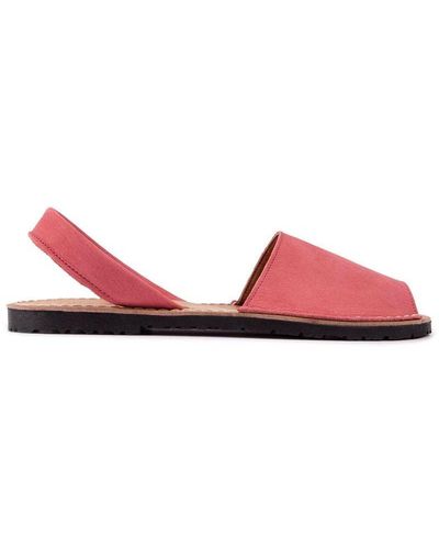 Sole Toucan Menorcan Sandals - Red