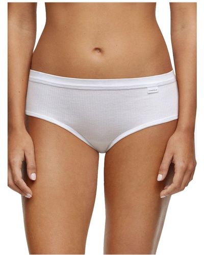 Chantelle Cotton Comfort Hipster - White