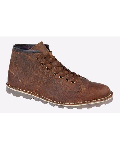 Grafters Holbourne Heritage Boots - Brown