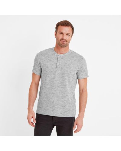 TOG24 Wilsden T-Shirt Mid Marl Cotton - Grey