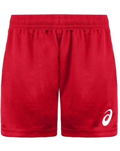 Asics Logo / Shorts - Red