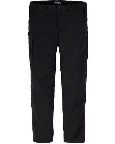 Craghoppers Expert Kiwi Tailored Cargo Trousers () - Black