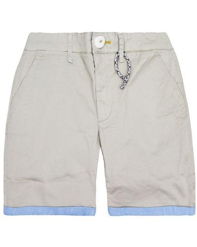 Pepe Jeans Douglas Regular Fit Chino Shorts Sand Bottoms Pm800744 115 Cotton - White