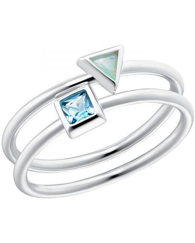 S.oliver Ring For Ladies - White