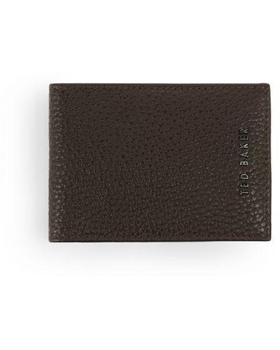 Ted Baker Trayce Leather Cardholder With Contrast Internals - White