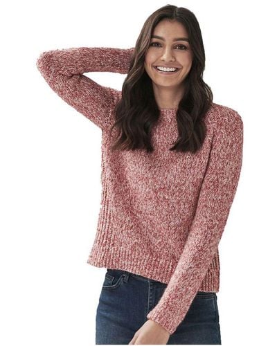 Crew Riley Relaxed Fit Jumper Jumper - Red