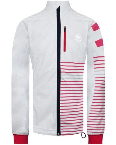 Rossignol Long Sleeve Zip Up/ Ski Softshell Jacket Rlfwj22 100 - White