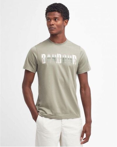 Barbour Thurford Tailored T-Shirt - Grey
