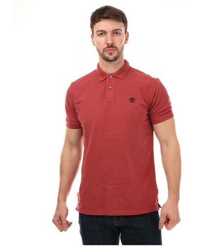 Timberland Miller River Polo Shirt - Red