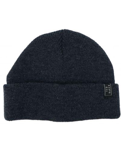 Ted Baker Accessories Benit Ribbed Beanie Hat - Blue