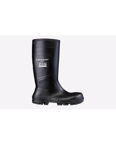 Dunlop Work-It Waterproof Safety Wellingtons - Black