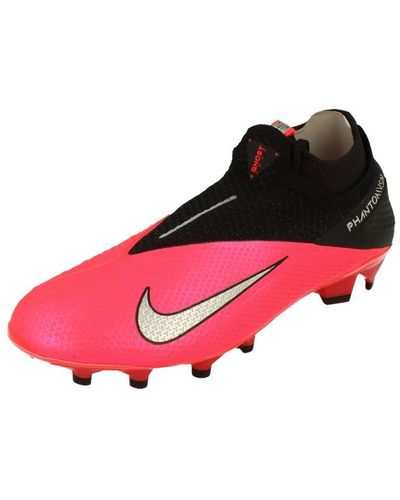 Nike Phantom Vsn 2 Elite Df Fg Football Boots - Red