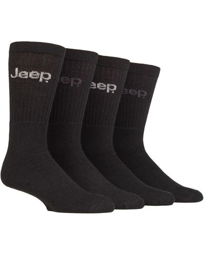 Jeep Recycled Cotton Socks - Black