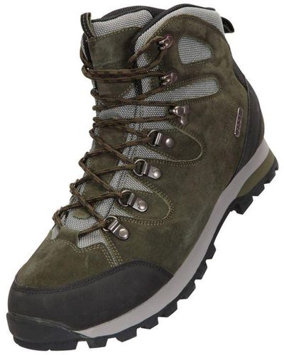 Mountain Warehouse Extreme Excursion Suede Walking Boots - Grey