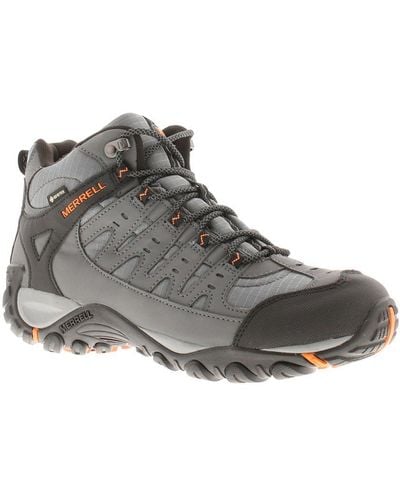 Merrell Walking Boots Accentor Sport Mid Lace Up Grey