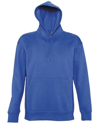 Sol's Slam Hooded Sweatshirt / Hoodie (Royal) - Blue