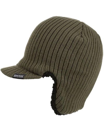 Regatta Anvil Knitted Winter Hat - Green