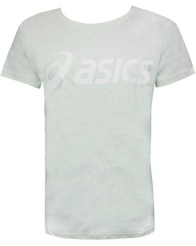 Asics Logo Mint T-Shirt - Green